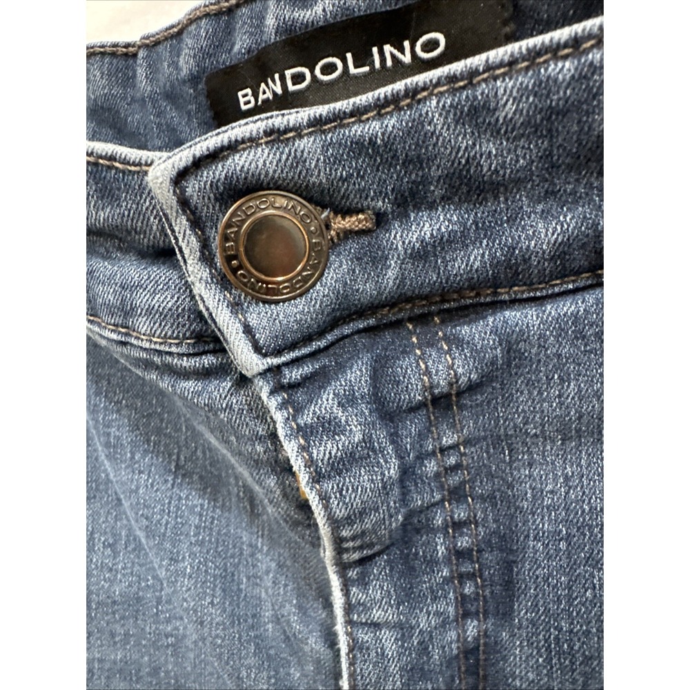Bandolino Mandie Women's Blue Stretch Jeans Plus Size 24WS - Picture 4 of 16